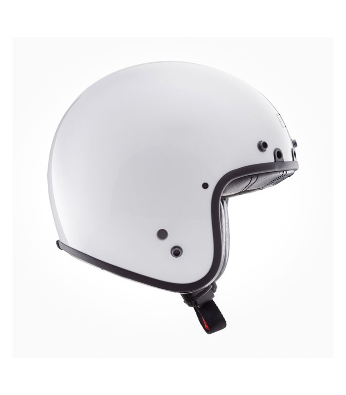 Casque jet moto Simpson Chopper blanc