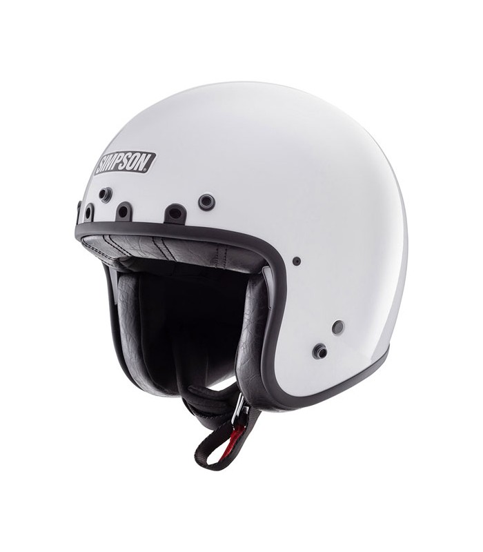 Jet helm Simpson Chopper weiss