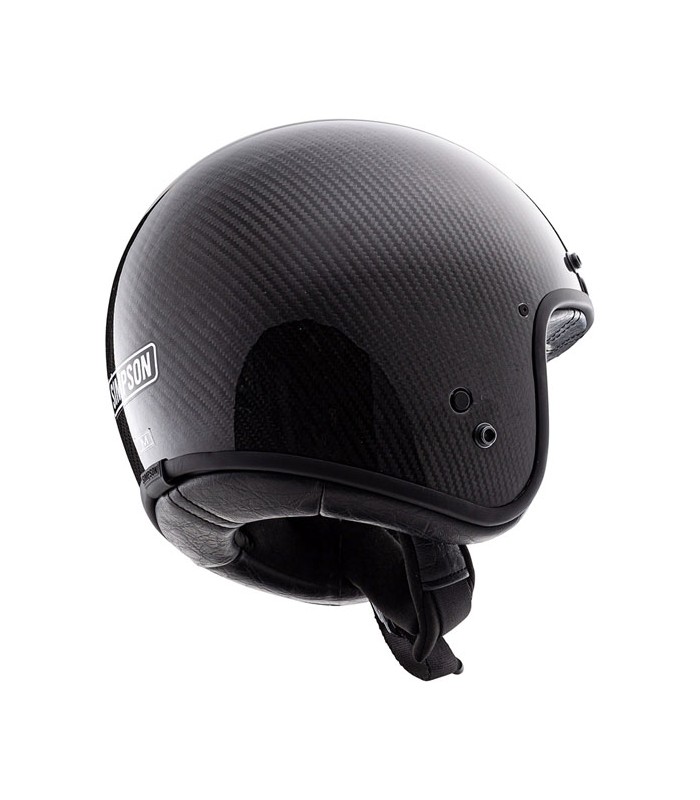 Casco jet Simpson Chopper carbon