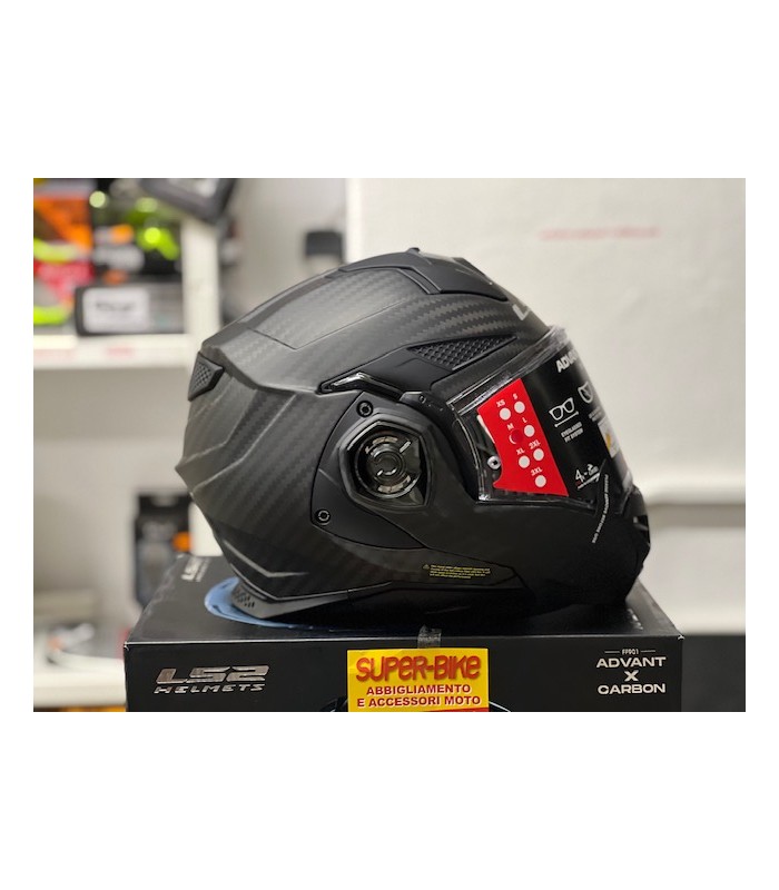 Casco LS2 FF901 Advant X carbon opaco