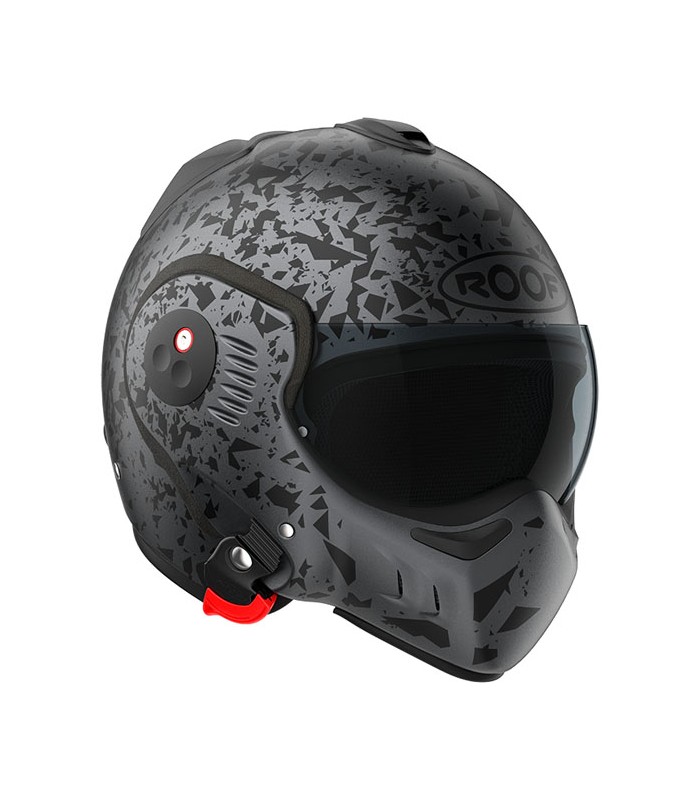 Casque Roof Boxer Alpha Blackstar anthracite matt