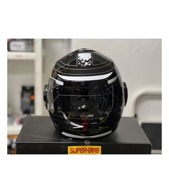 Scorpion Exo Tech Evo Traveller white helmet