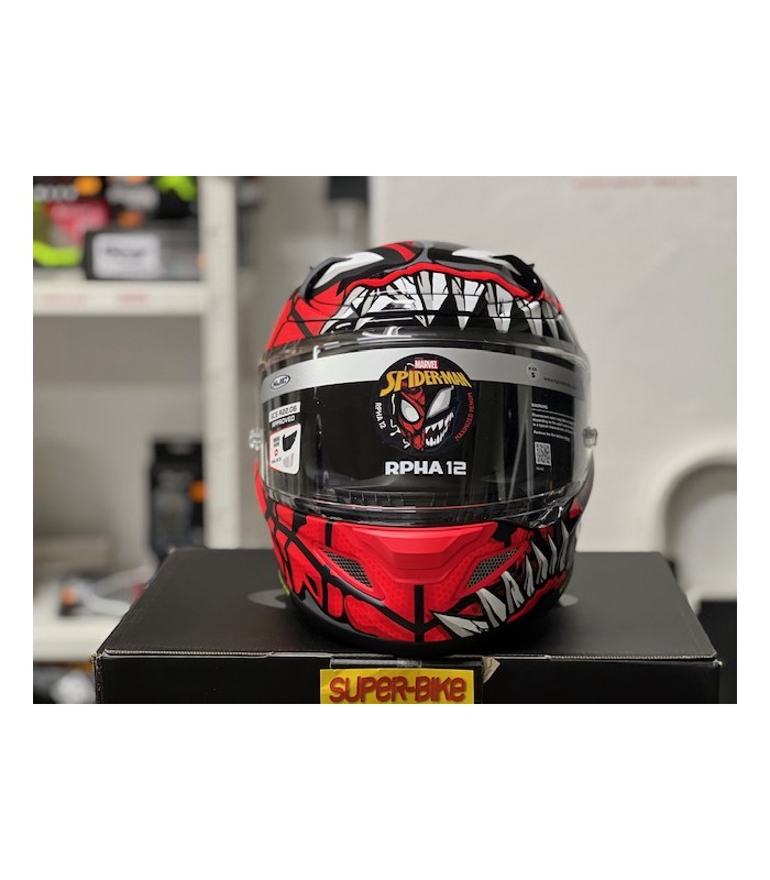 HJC RPHA 12 Maximized Venom Marvel helmet