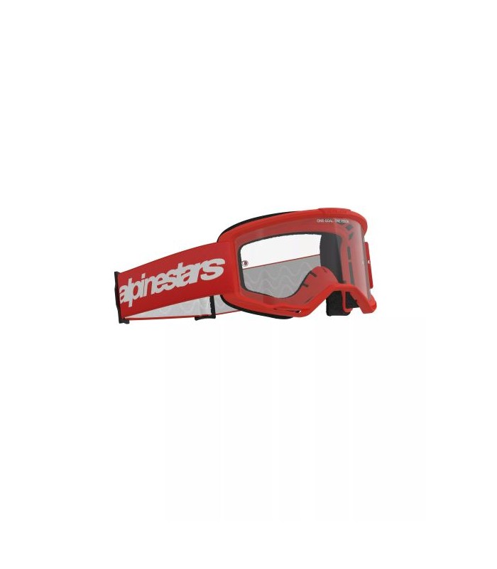 Goggle Alpinestars Vision 3 Wordmark red