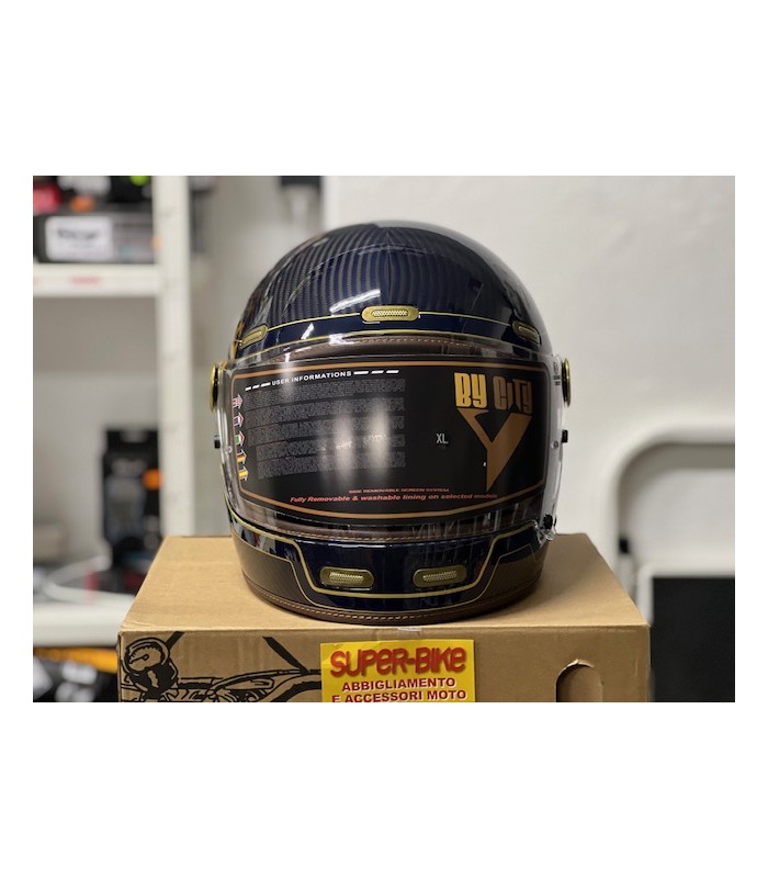 HELM BY CITY ROADSTER 3 CARBON blau