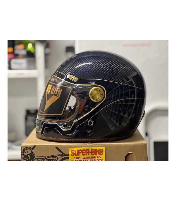 HELM BY CITY ROADSTER 3 CARBON blau