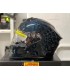 Scorpion Exo R1 Evo Carbon Air Onyx blue helmet