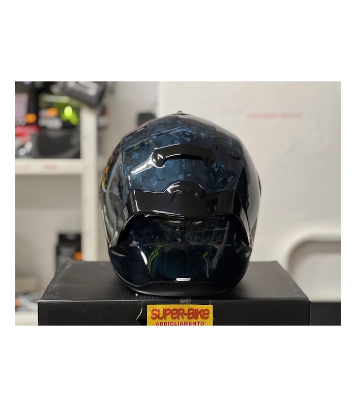 Casco Scorpion Exo R1 Evo Carbon Air Onyx blu