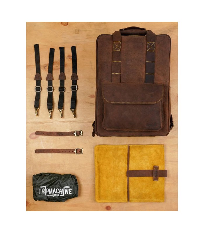 Tripmachine Eastwood backpack tobacco