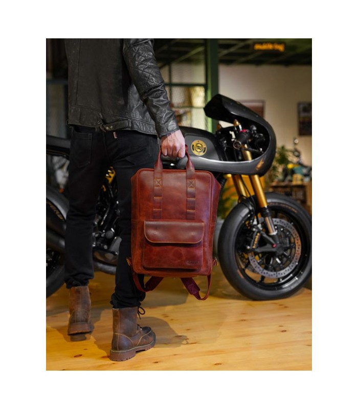 Tripmachine Eastwood backpack cherry red