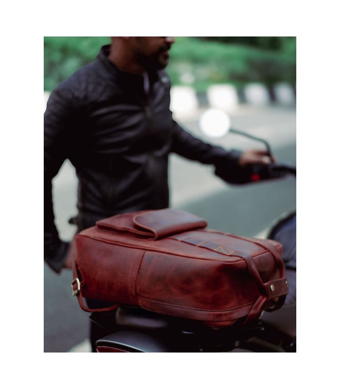 Tripmachine Eastwood backpack cherry red