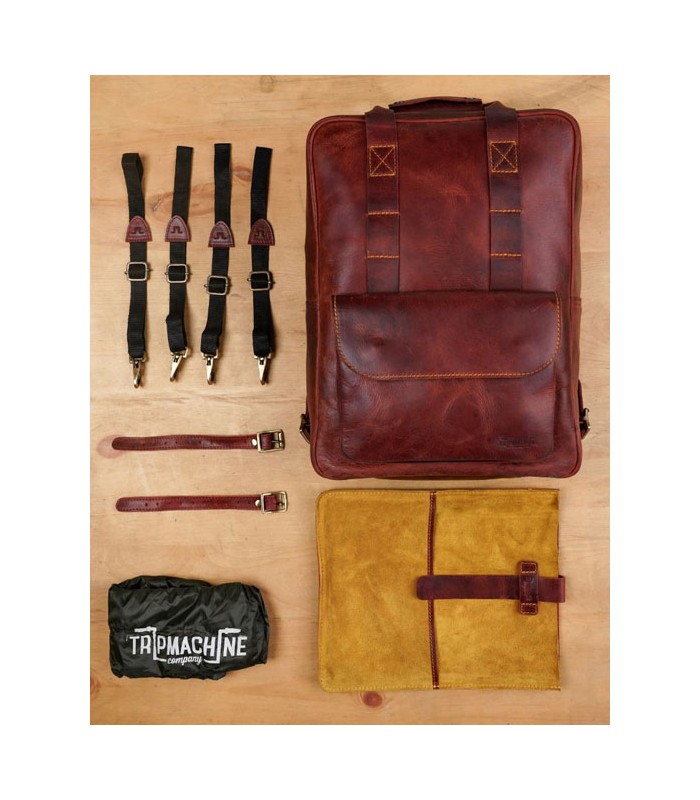 Tripmachine Eastwood backpack cherry red