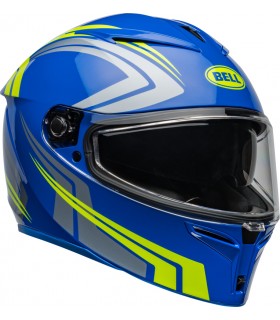 Helm Bell Lithium Jetstream blau