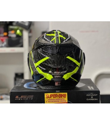 Helm LS2 FF901 Advant X Future 2 carbon gelb