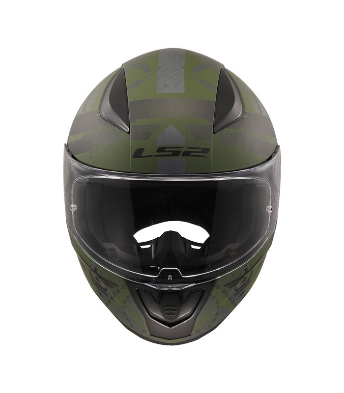 Casque LS2 FF353 Rapid 2 Thunderbirds vert matt