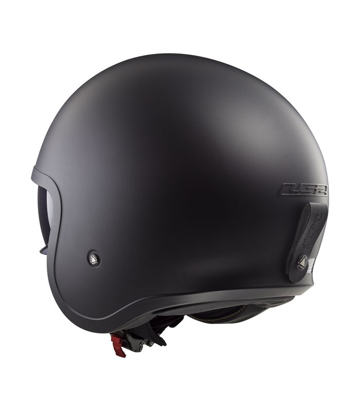 Helm jet LS2 Spitfire 2 noir matt