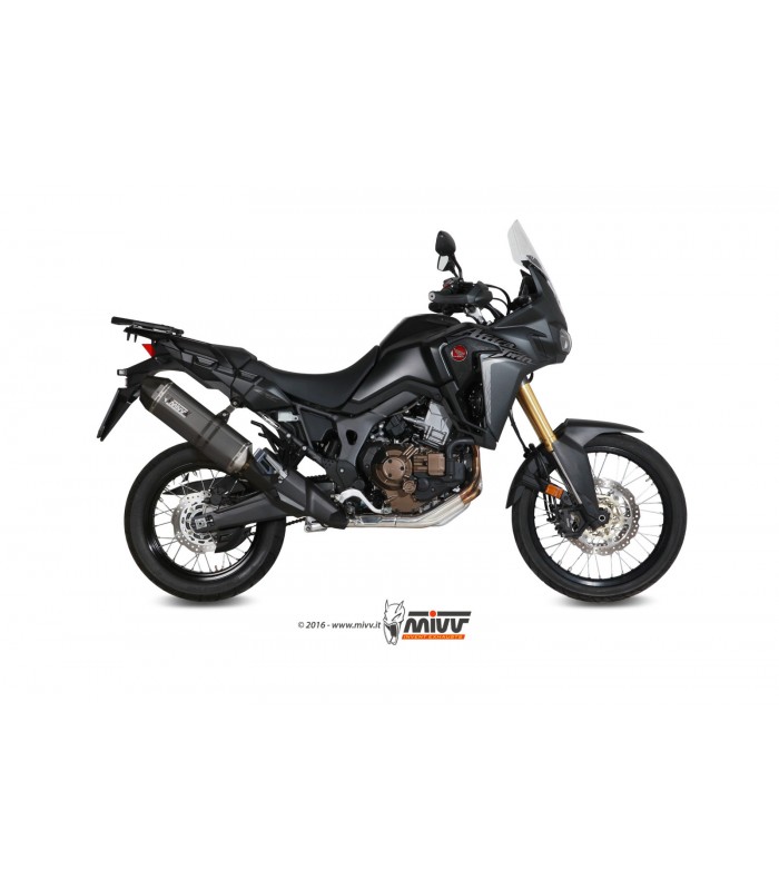 Mivv Speed Edge Steel Black Honda Africa Twin CRF 1000 L (2016-19)