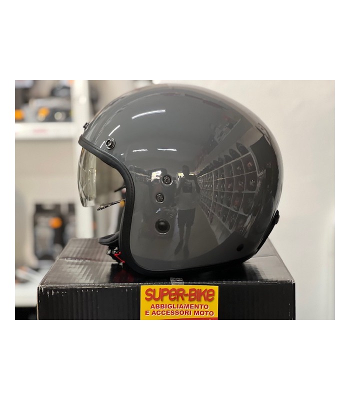 Casco jet Scorpion Belfast Evo grigio nardo