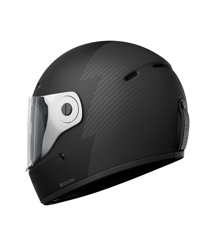 Casco integrale John Doe JD/ONE Signature Frozen Carbon