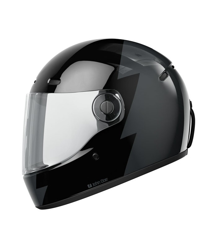 Casque integrale John Doe JD/ONE Signature Black grey