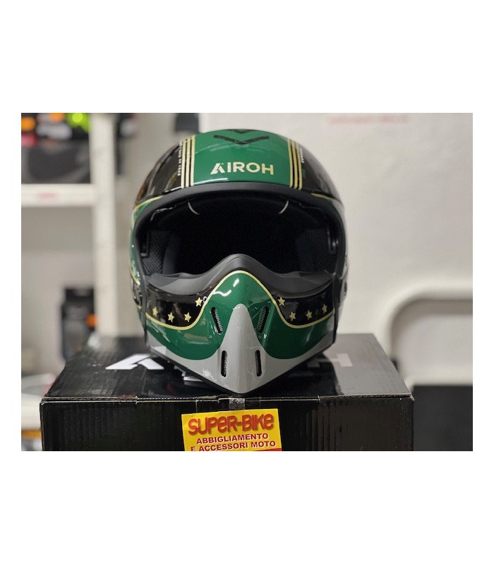 Casque Airoh J110 Command Mint vert