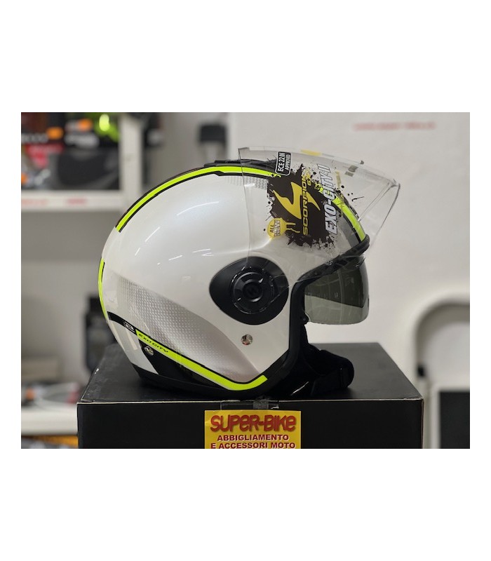 Casco Scorpion Exo City 2 Vel giallo