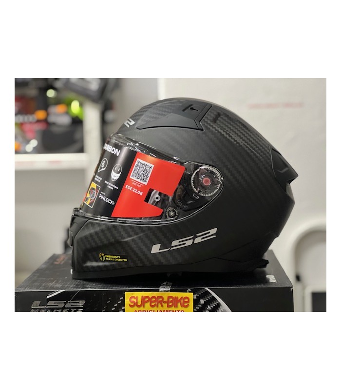 Casco LS2 FF811 Vector 2 carbon opaco