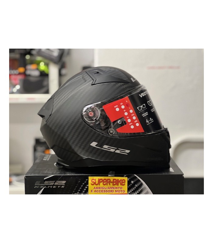 Casco LS2 FF811 Vector 2 carbon opaco