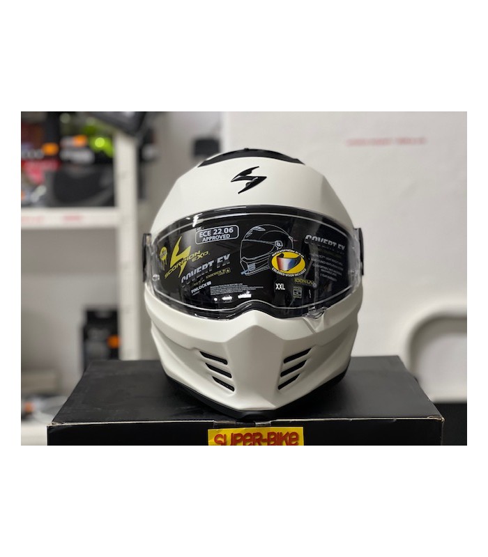 Scorpion Covert FX MATT COOL GREY helmet