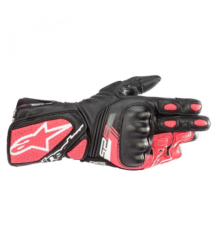 Racing  glove Alpinestars Stella SP-8 V3 lady black pink