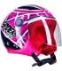 Casco Moto Jet Bambina One Junior Spiderman rosa