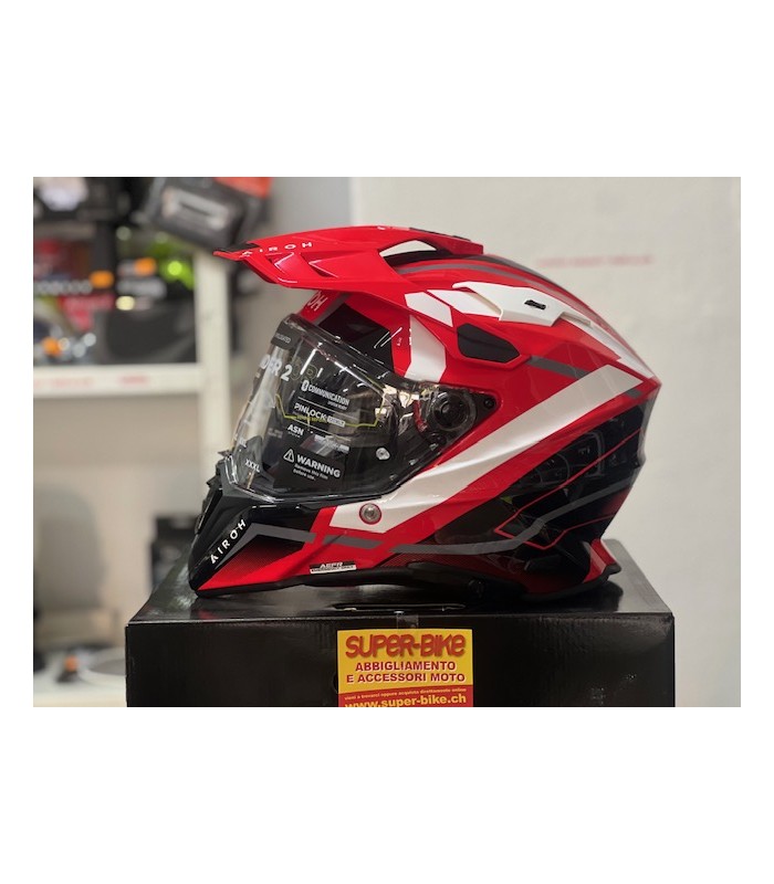 Casque Airoh Commander 2 Mavick rouge
