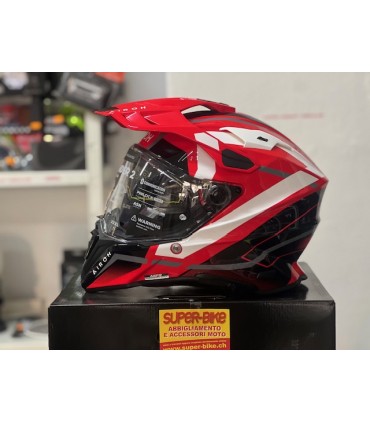 Casque Airoh Commander 2 Mavick rouge