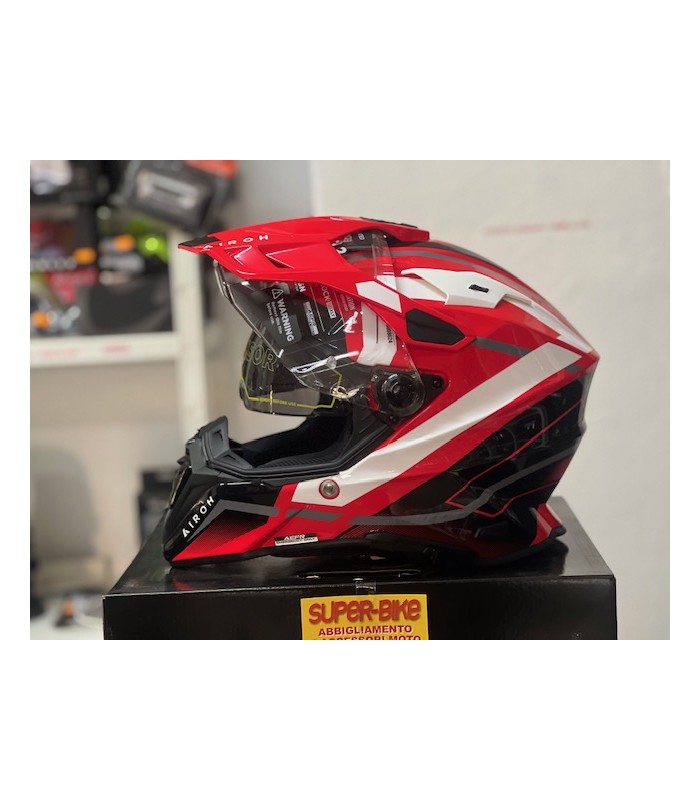Casco Airoh Commander 2 Mavick rosso
