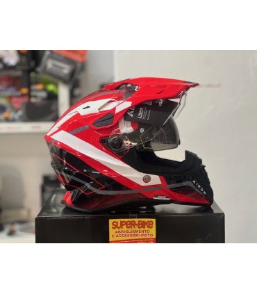 Casque Airoh Commander 2 Mavick rouge
