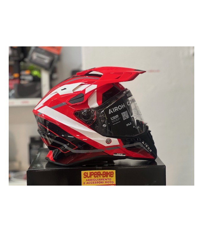 Casque Airoh Commander 2 Mavick rouge