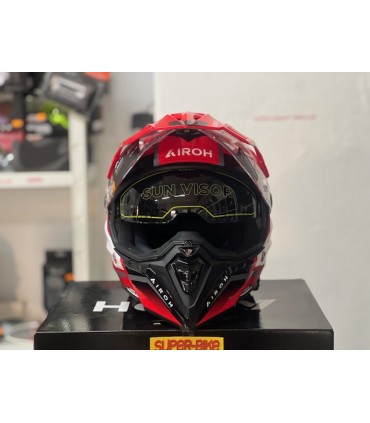 Casco Airoh Commander 2 Mavick rosso