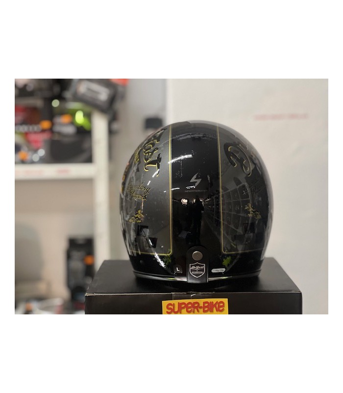 Helm jet Scorpion Belfast Evo Drive Fast schwarz