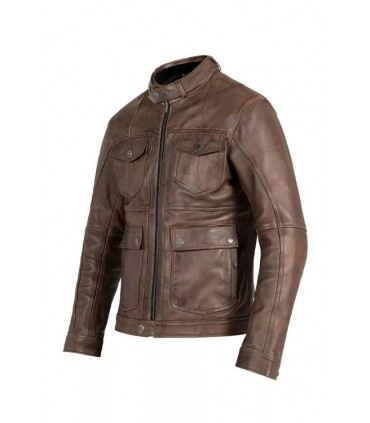 Giacca in pelle John Doe Drifter marrone