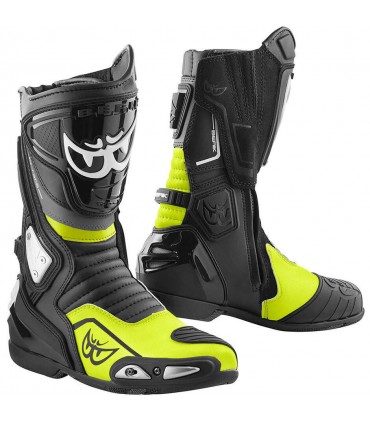 Berik 2.0 Rennstiefel Donington schwarz gelb