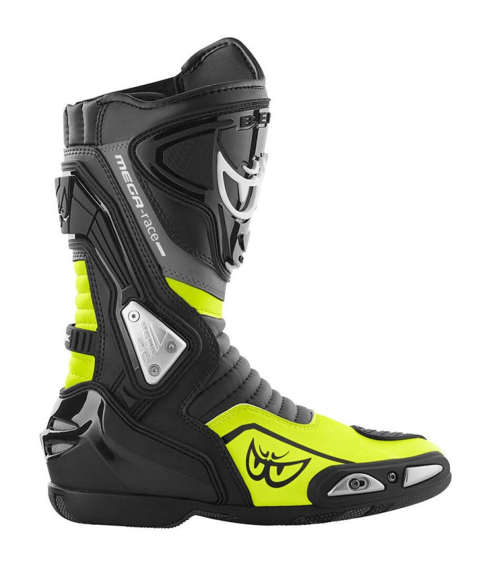 Stivali racing Berik 2.0 Donington nero giallo