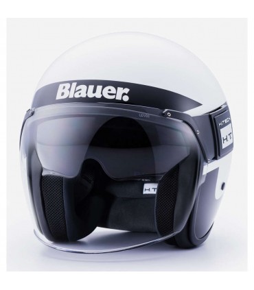 Jet Blauer Pod Stripes weiss schwarz