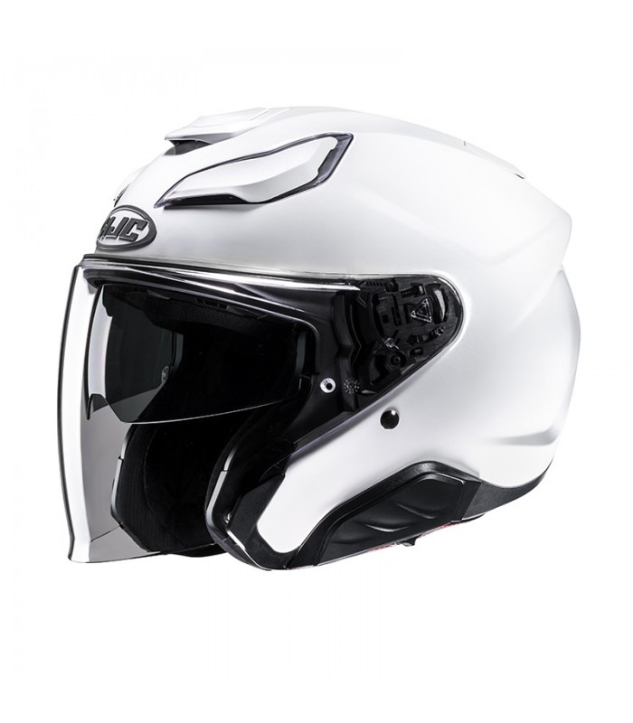 Hjc F31 white fiberglass helmet