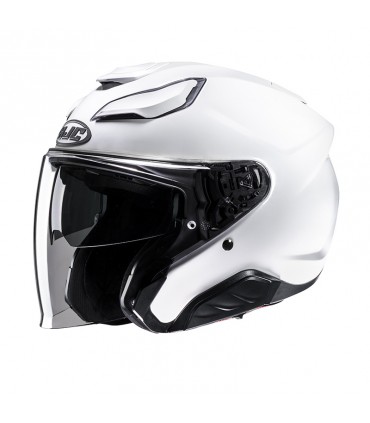 Hjc F31 white fiberglass helmet