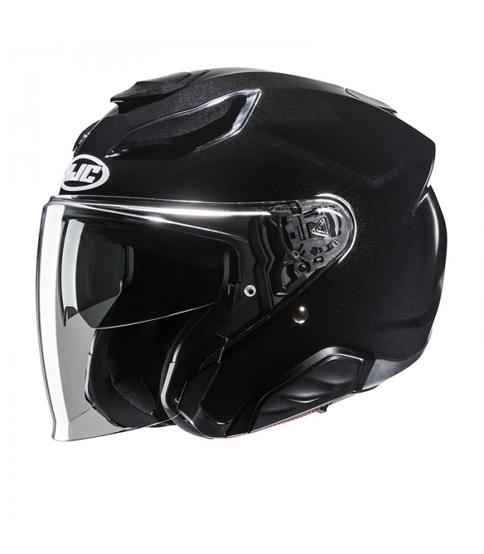 Casco jet fibra Hjc F31 nero