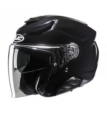 Hjc F31 black fiberglass helmet