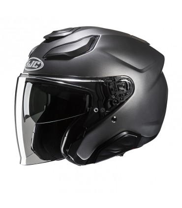 Helm jet Hjc F31 titanium matt
