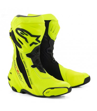 Alpinestars Supertech R yellow racing boots