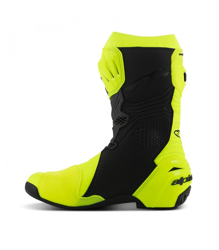 Bottes moto Alpinestars Supertech R jaune
