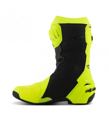 Alpinestars Supertech R yellow racing boots